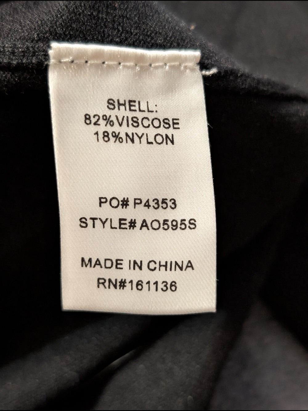 RIVER Brand Black Cropped Cardigan with Cream Trim and Gold Buttons - Picture 3 of 5